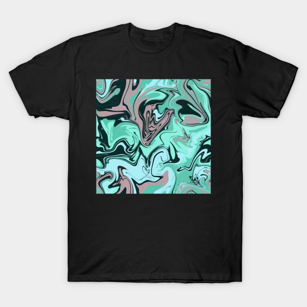 Tropical Sea T-Shirt by diffrances